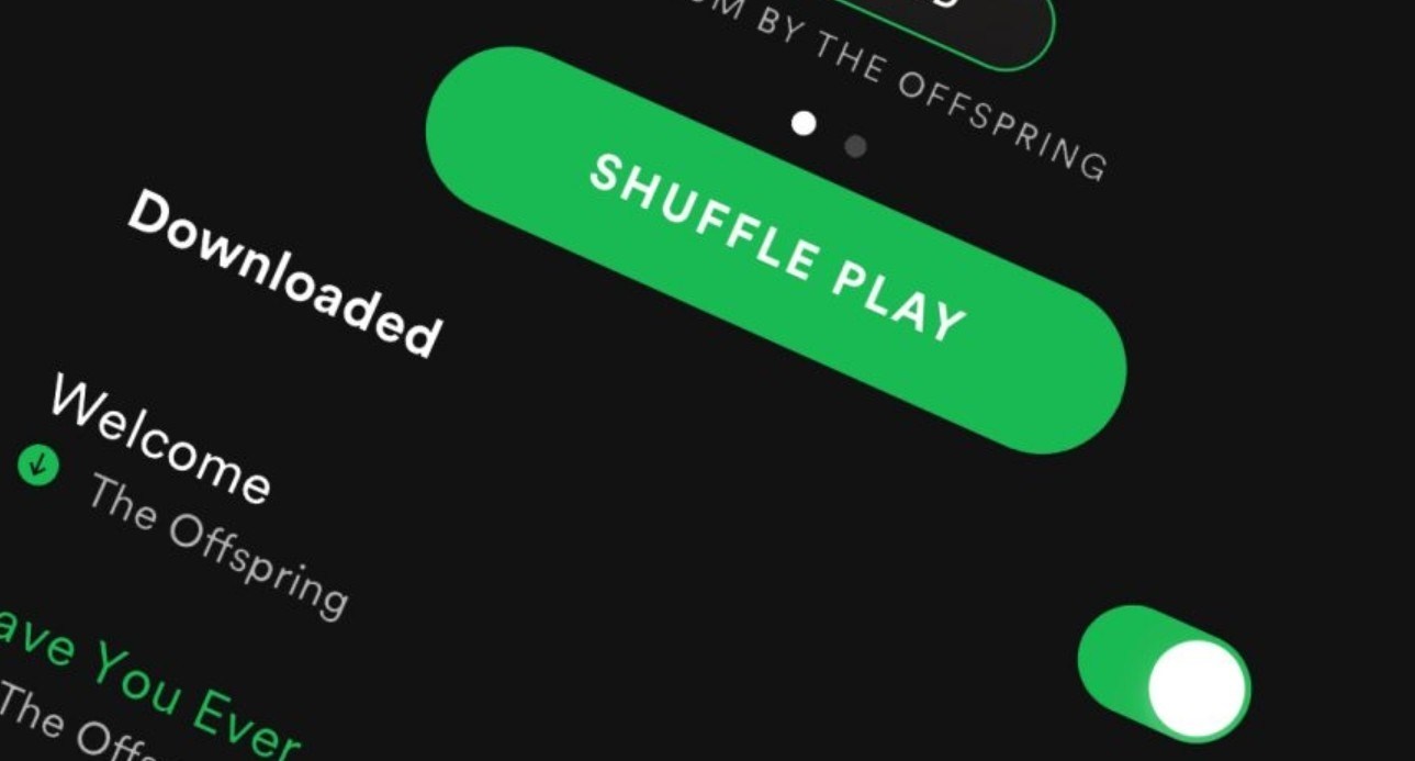 Spotify Android App Shuffle